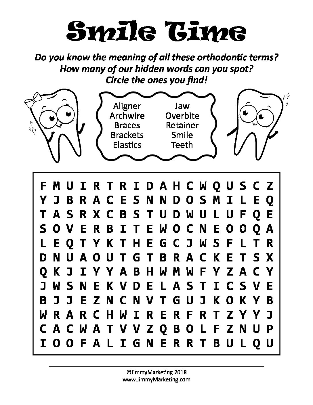 riverton-ut-orthodontist-printable-crossword-puzzle